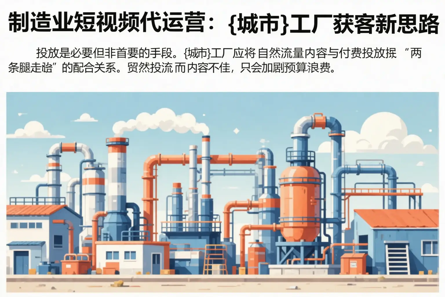 制造业短视频代运营:远安工厂获客新思路