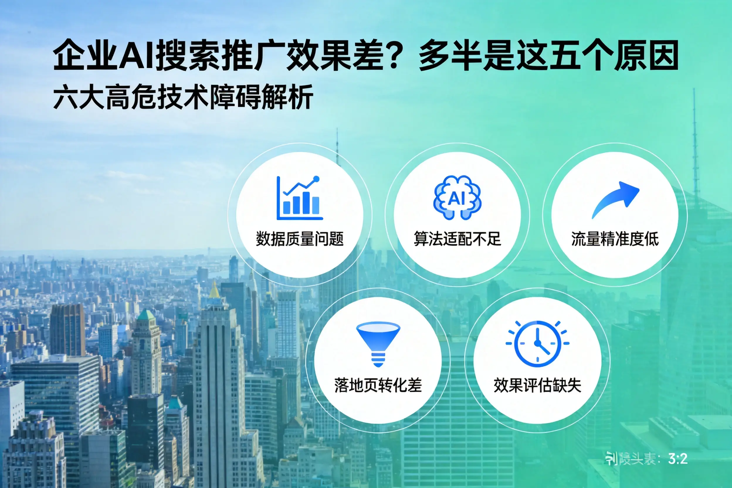 远安企业AI搜索推广效果差？多半是这五个原因